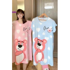 hw01 Soft Cotton Home Wear plus size